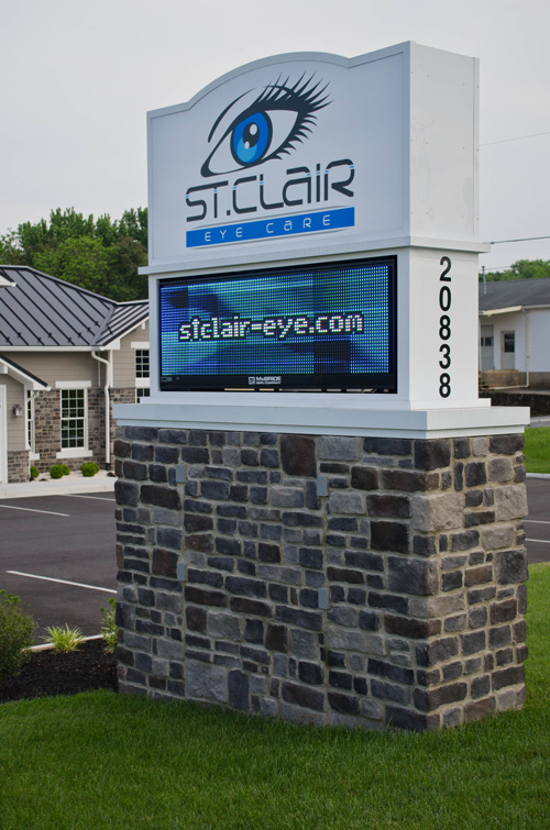 St Clair Eye Care Central Virginia Sign Company