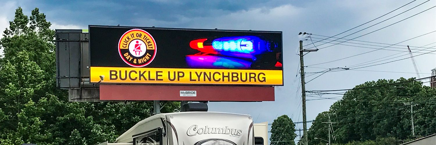 lynchburg digital billboard services mcbride sign company central va